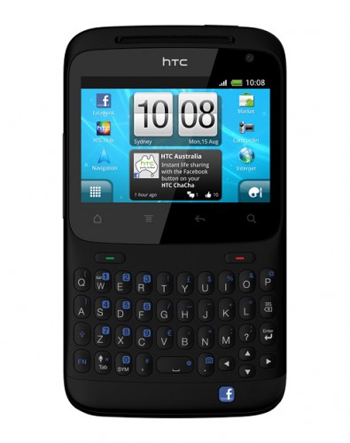 The HTC ChaCha is readily
