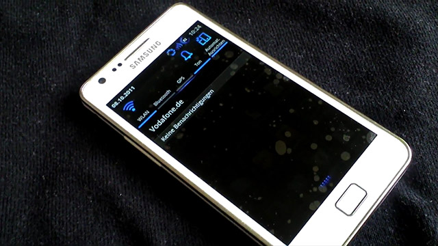 Android 4.0 Ice Cream Sandwich Running On Samsung Galaxy S II (Video)