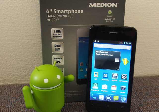 ALDI Medion 4- Smartphone 2