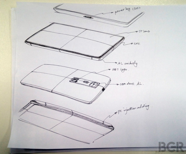 OnePlus One sketch