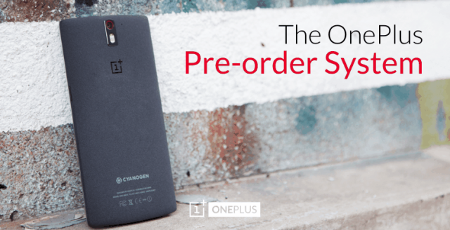 OnePlus Pre-Orders
