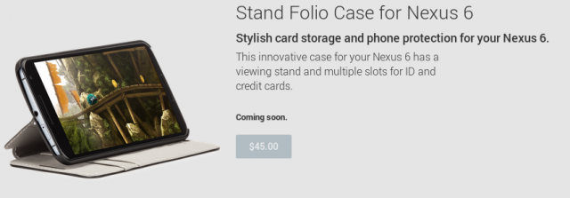 Nexus 6 Folio Stand