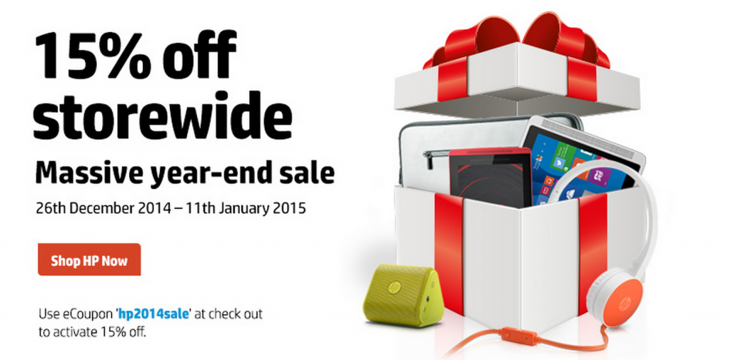 HP Boxing Day Sales