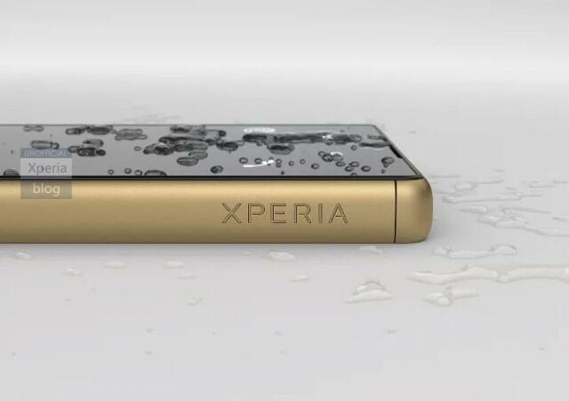 Xperia Z5 Press Shot - Gold