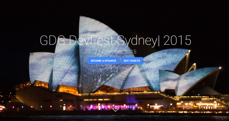 GDG-DevFest-Sydney-2015