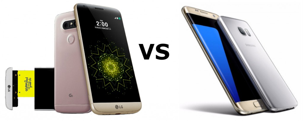 LG G5 vs Galaxy S7 Galay S7 Edge