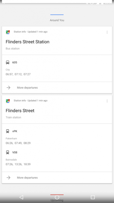 Google Transit - Victoria