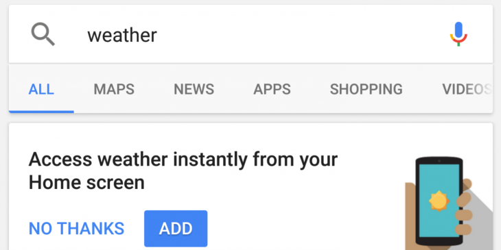 google weather desktop