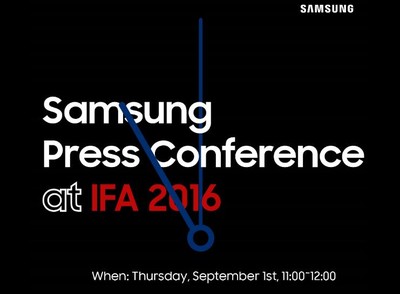Samsung Gear S3 Press invite