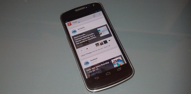 Google+ Update - Phone