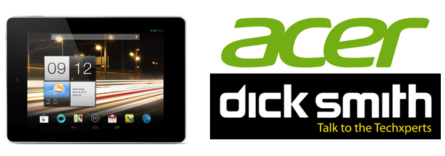 Acer A1 8' tab:Dick Smith special