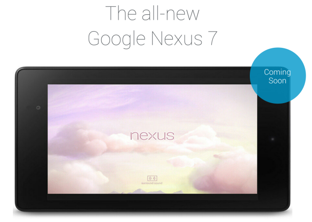 Nexus 7 (2013) Coming Soon