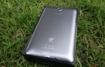 The mostly-metal rear of the Fonepad