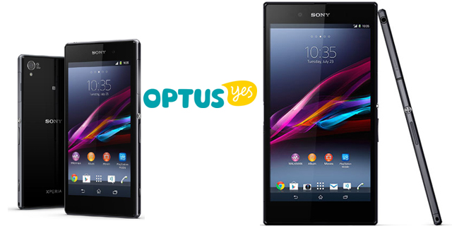 Optus Z1 and Z Ultra