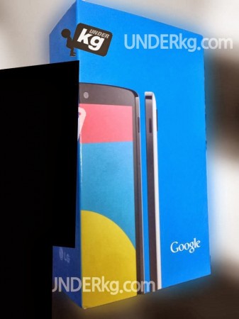 Nexus 5 Retail Packaging