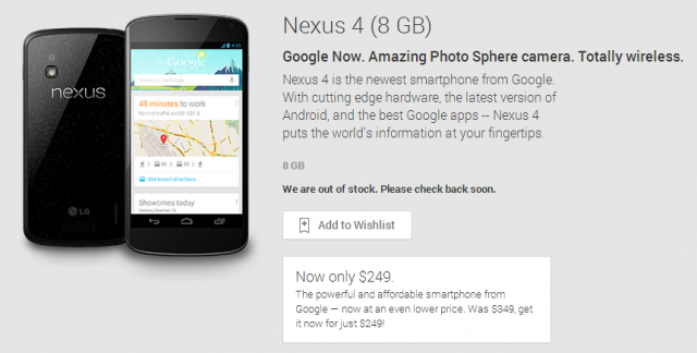 Nexus 4  8 GB 2