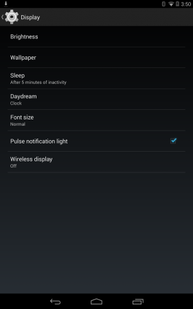 Android 4.4 - Wireless Display On