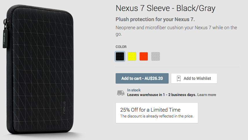 Nexus 7 Sleeve