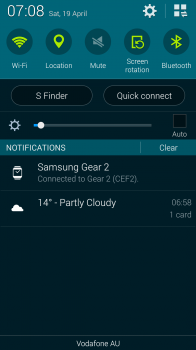 S5 Notifications