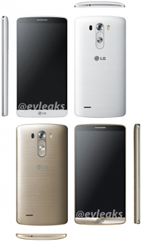 LG G3 Multi-Angle White and Gold