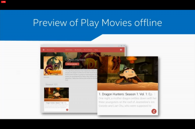 PLay Movies Offline for ChromeOS