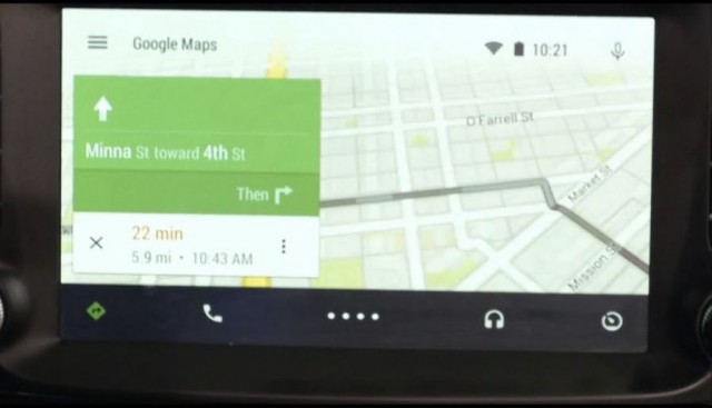 Android Auto - navigation