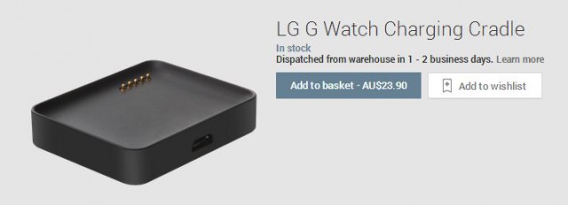LG G Watch Cradle
