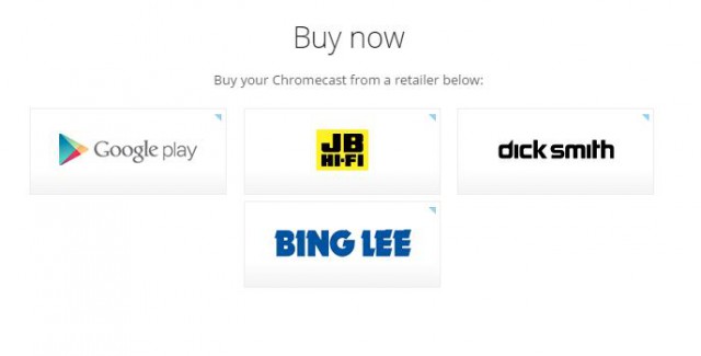 Chromecast Buy Now