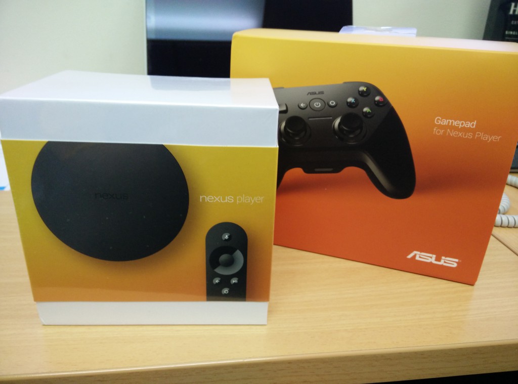 Nexus Player + Controller