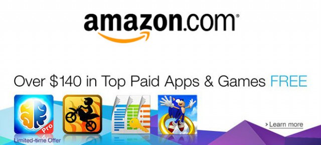 Amazon - 140 in apps