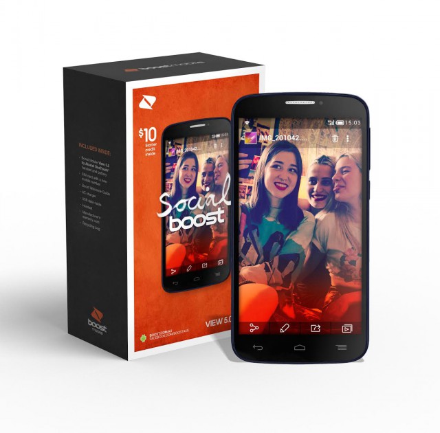 Boost Mobile View 5.0 by Alcatel OneTouch