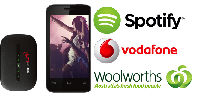 Voda Smart 2+3G wifi+Spotify Woolies banner