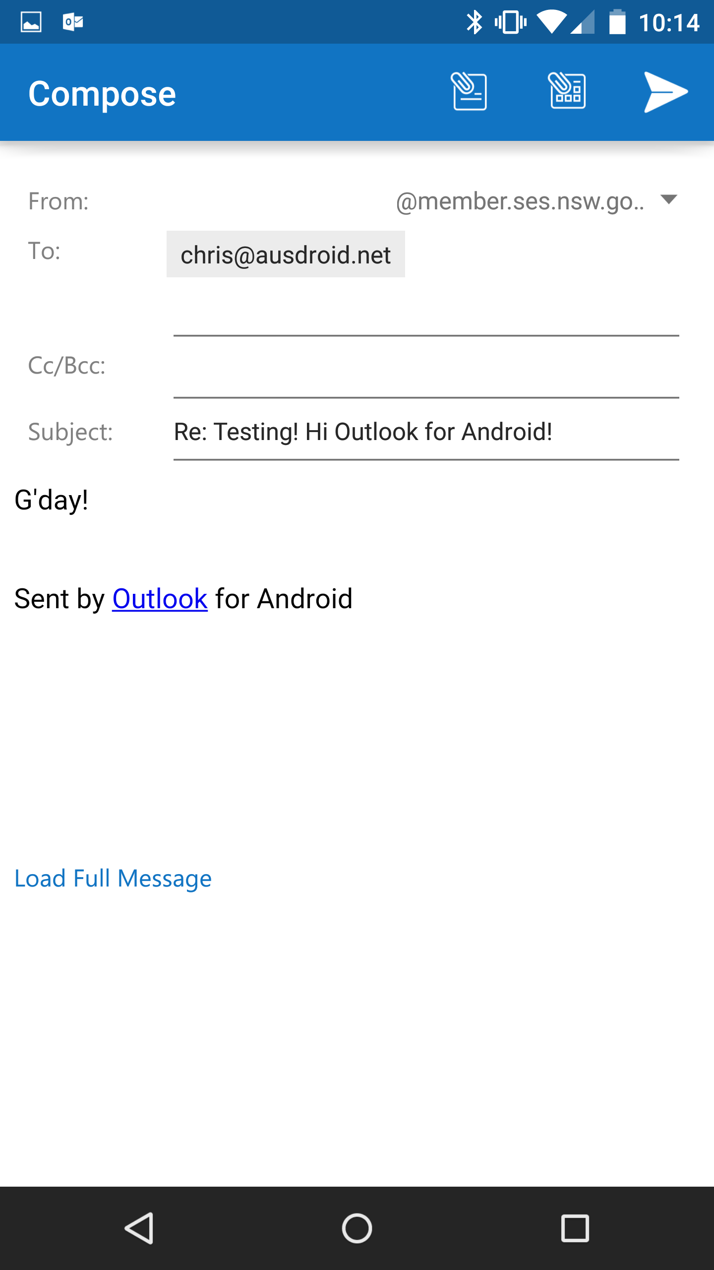 android built in email for gmail