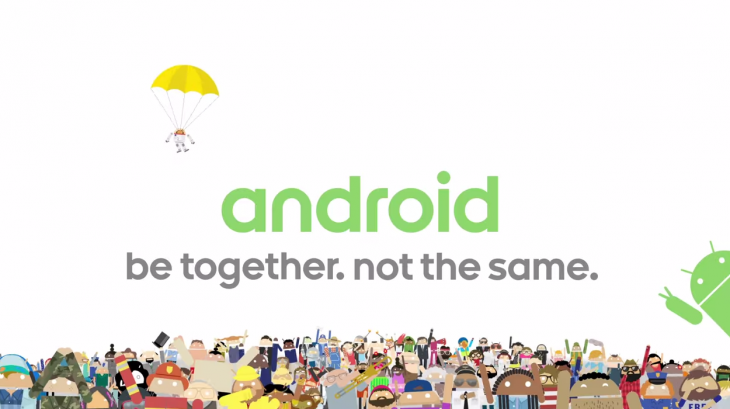 Android Be Together Not The Same