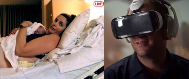 Gear VR Live Stream Birth