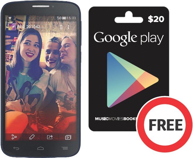 Boost Coles Google Play gift card bonus