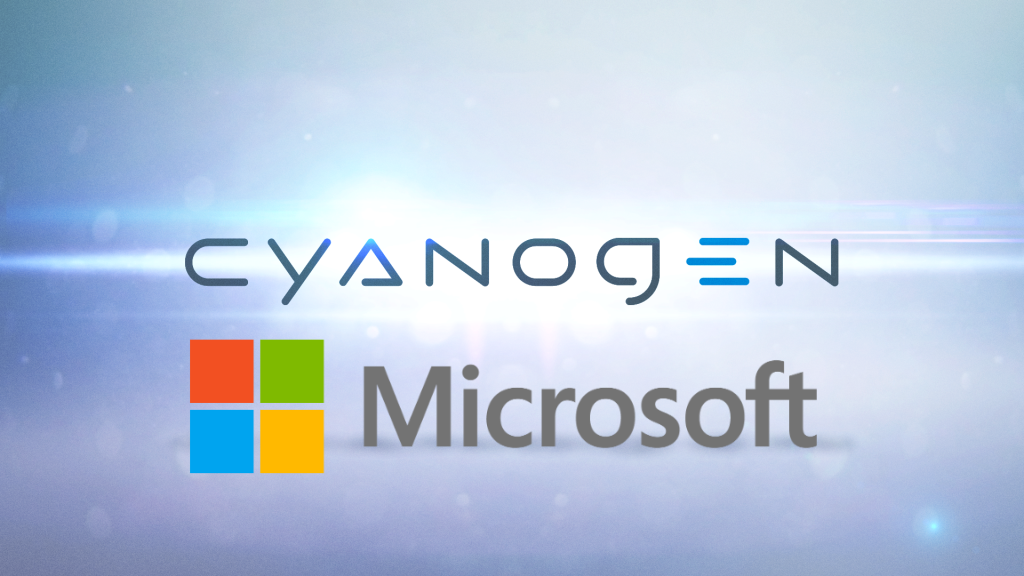 Cyanogen Inc and Microsoft