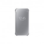 Samsung Galaxy S6 Clear View Cover – Silver