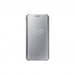 Samsung Galaxy S6 edge Clear View Cover – Silver