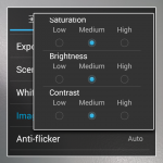 Aspera R6 – Camera Settings