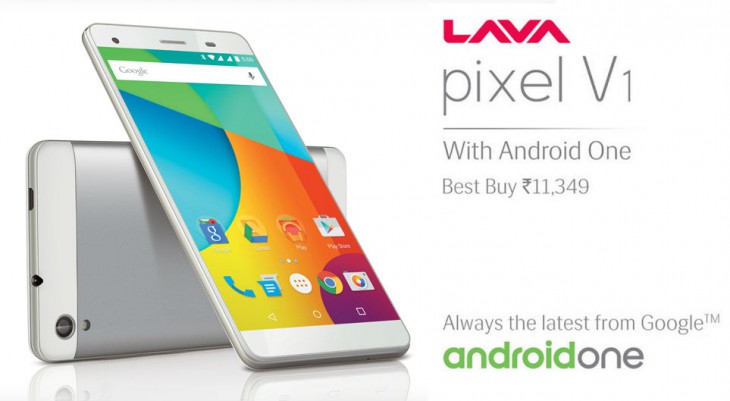 Lava Pixel V1 Android One Handset