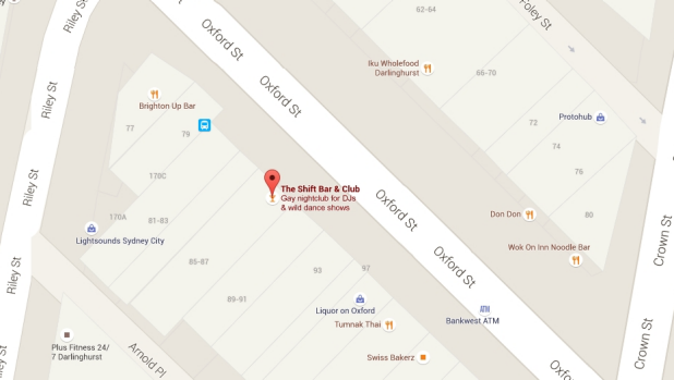 The Shift Bar Google Map
