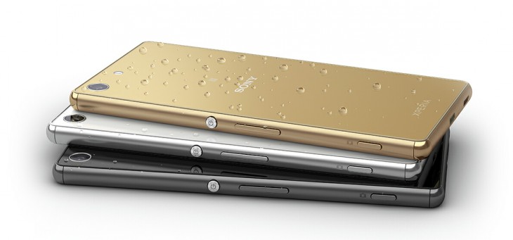 Xperia M5 - Black, White and Gold 