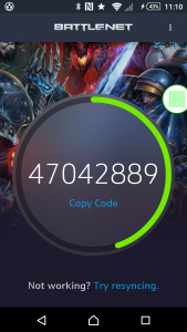 Battle.net Authenticator new