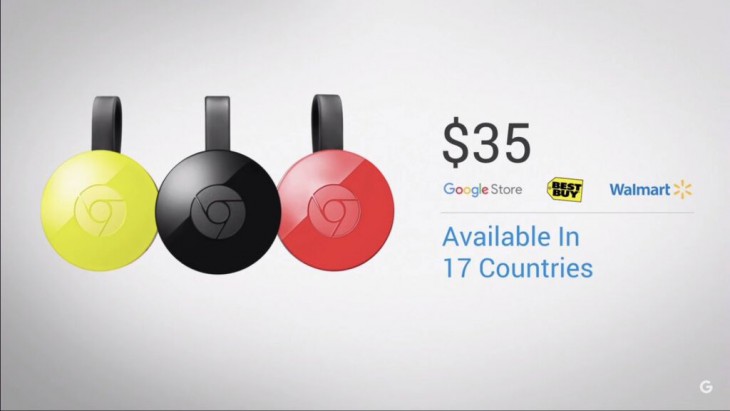 Chromecast availability