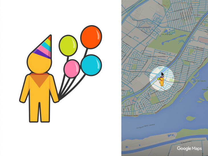 Google maps birthday pegman