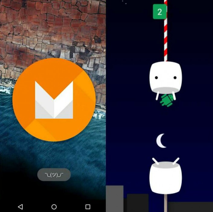 Android 6 - Marshmallow Easter Egg