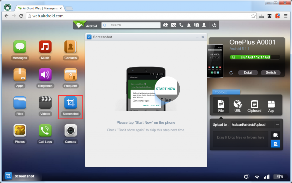 download the new version for iphoneAirDroid 3.7.1.3