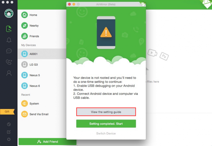 download the new for ios AirDroid 3.7.2.1