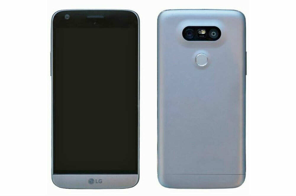 LG G5 - Front-Back Render